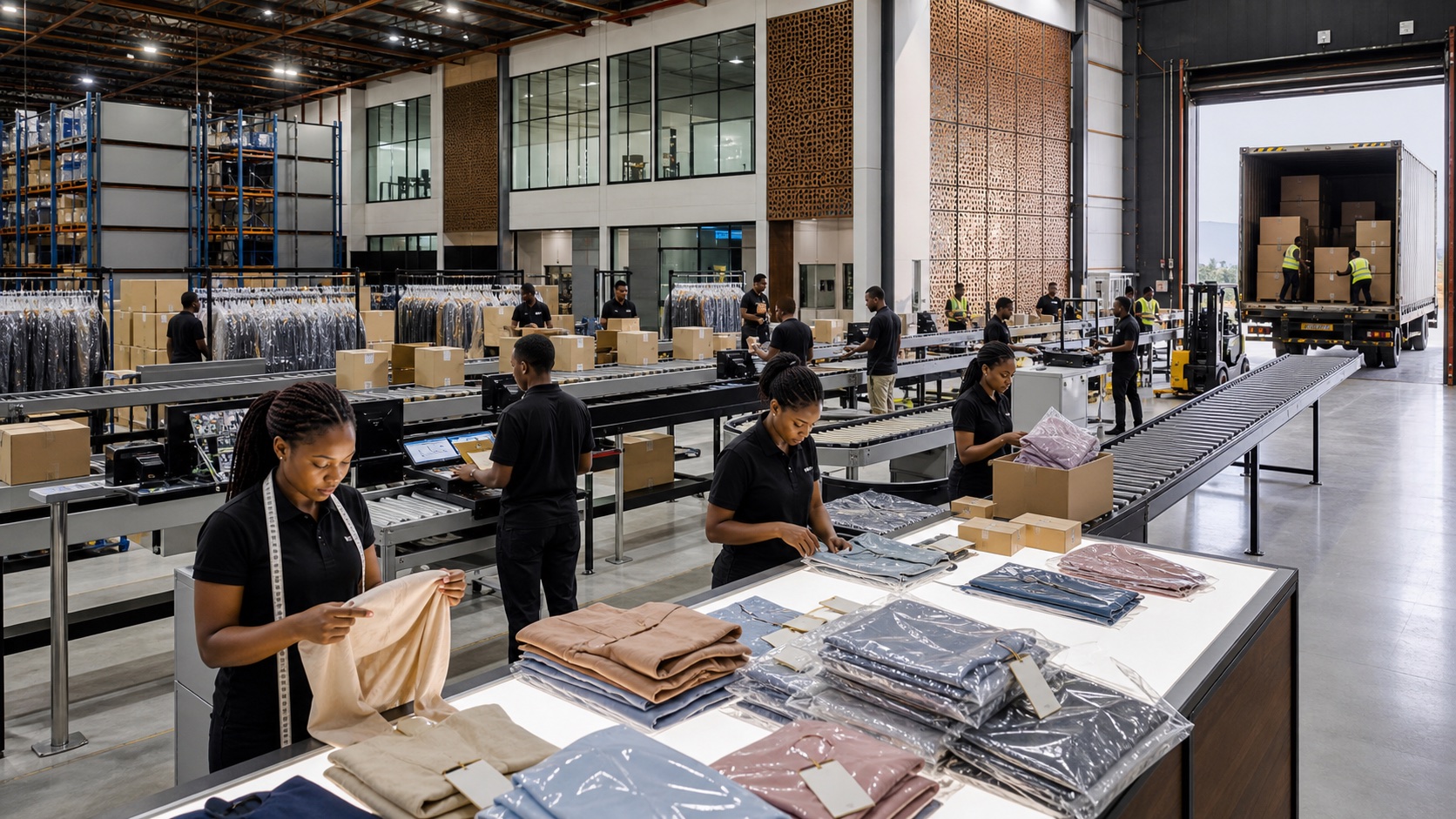 Logistica · distribuicao e exportacao